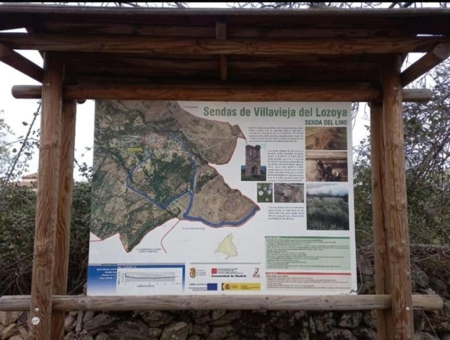 Casita Con Encanto Tranquilidad Villavieja Del Lozoya Wi-Fi En Sierra De Madrid Y A 50 Minutos De Capital Екстер'єр фото