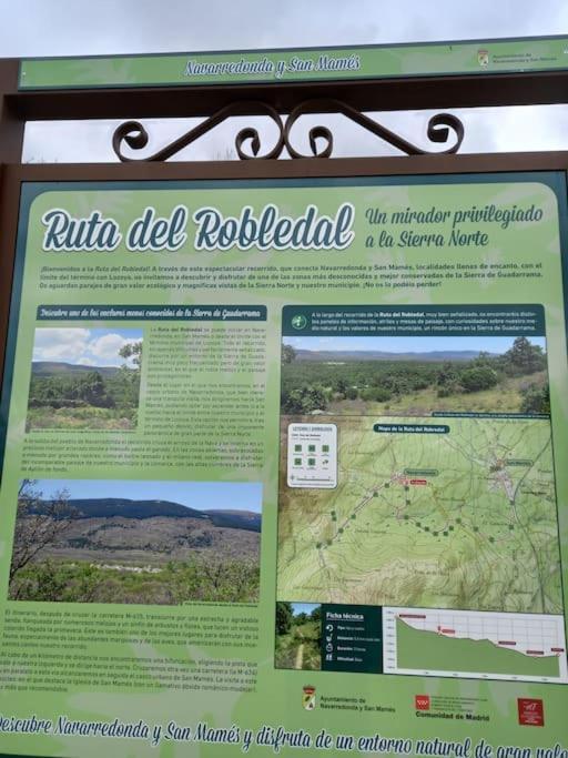 Casita Con Encanto Tranquilidad Villavieja Del Lozoya Wi-Fi En Sierra De Madrid Y A 50 Minutos De Capital Екстер'єр фото